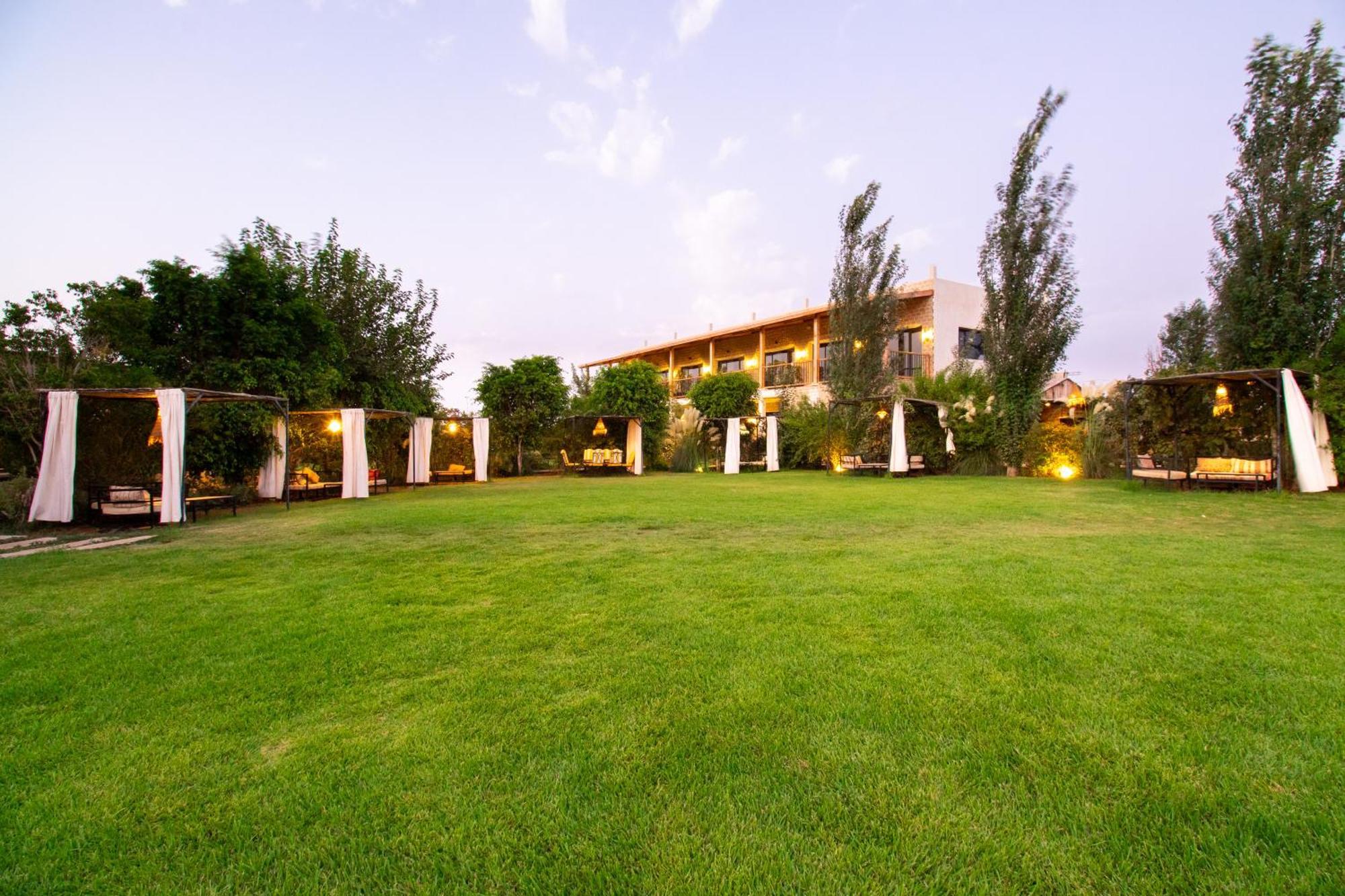 Bio Et Bois -Luxury Bio Farm- Villa Moulay Yacoub Buitenkant foto