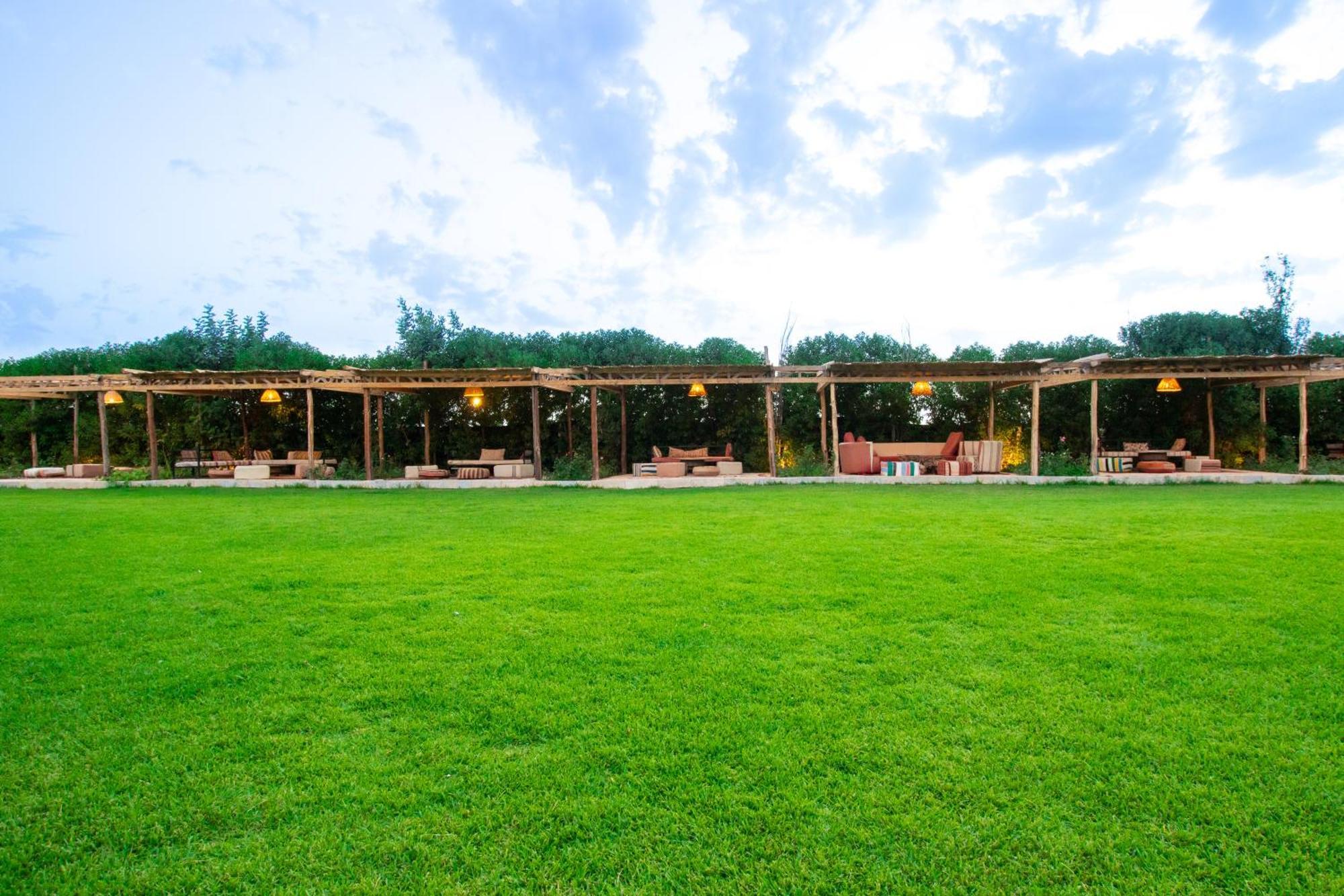 Bio Et Bois -Luxury Bio Farm- Villa Moulay Yacoub Buitenkant foto