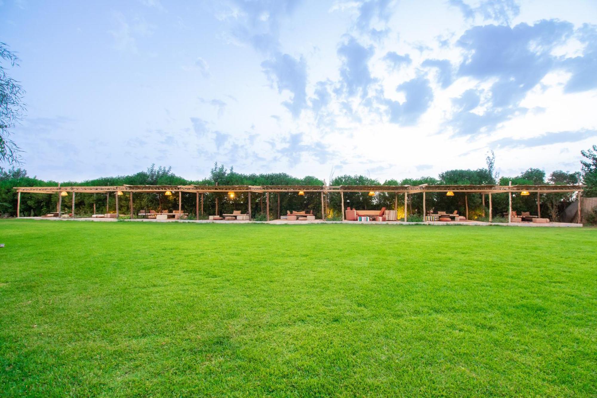 Bio Et Bois -Luxury Bio Farm- Villa Moulay Yacoub Buitenkant foto