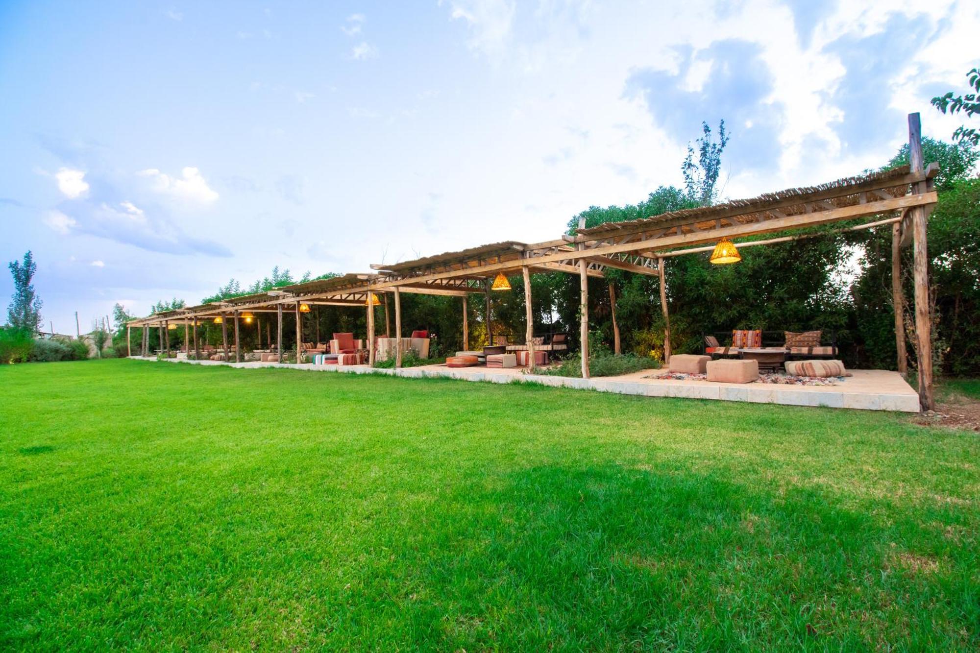Bio Et Bois -Luxury Bio Farm- Villa Moulay Yacoub Buitenkant foto