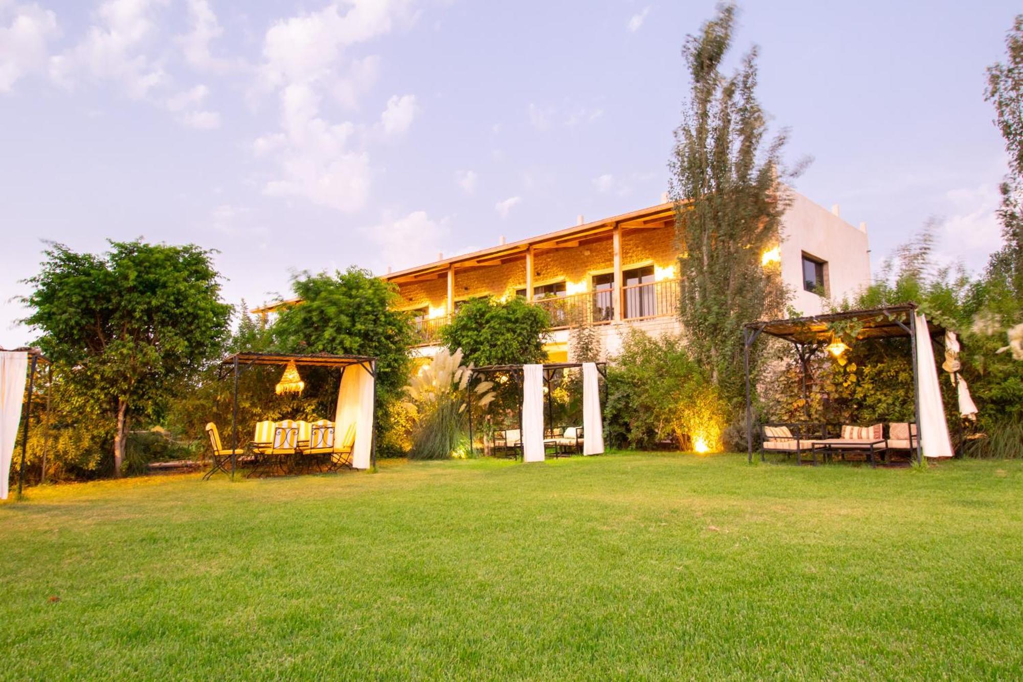 Bio Et Bois -Luxury Bio Farm- Villa Moulay Yacoub Buitenkant foto