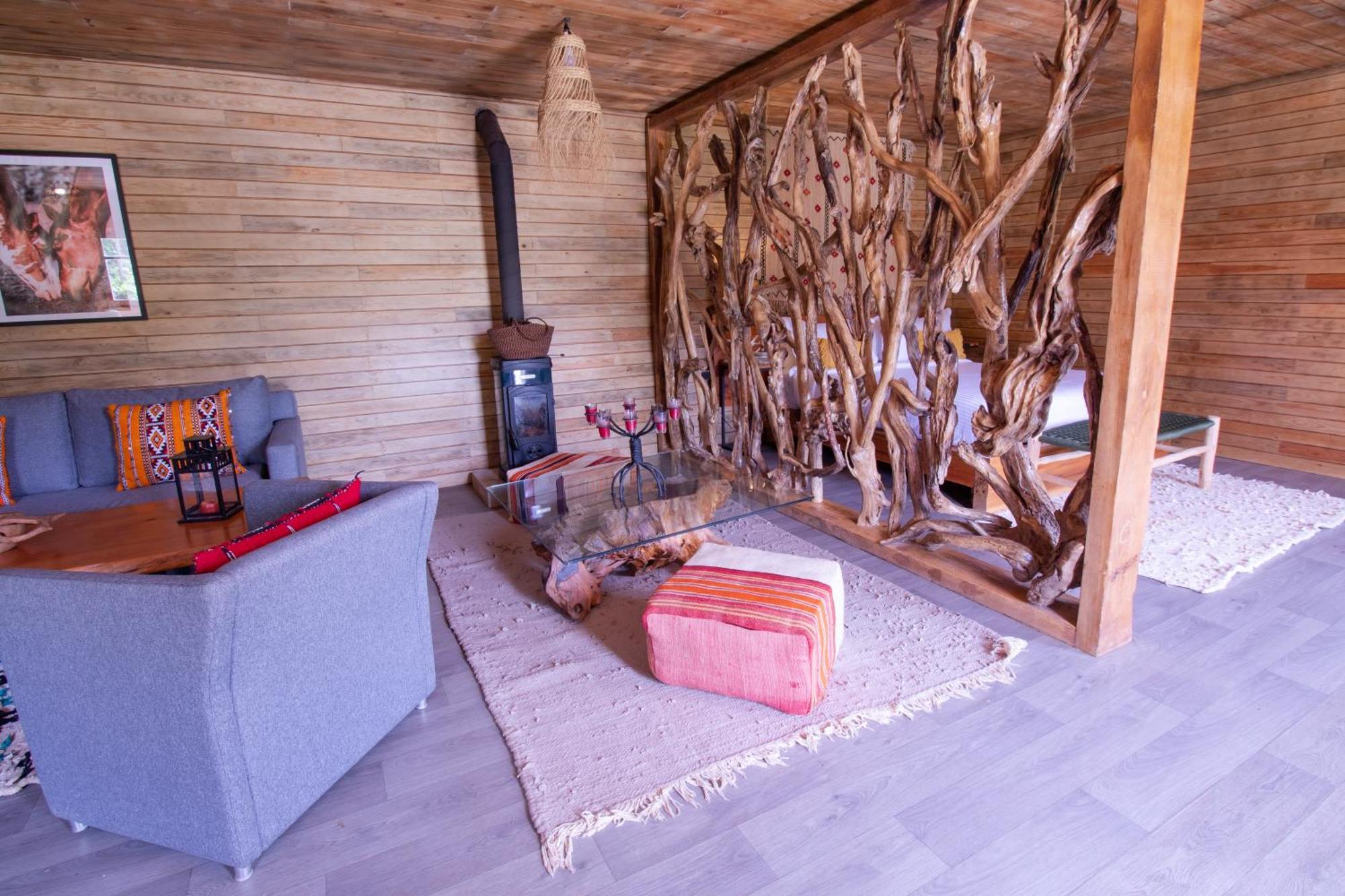 Bio Et Bois -Luxury Bio Farm- Villa Moulay Yacoub Buitenkant foto