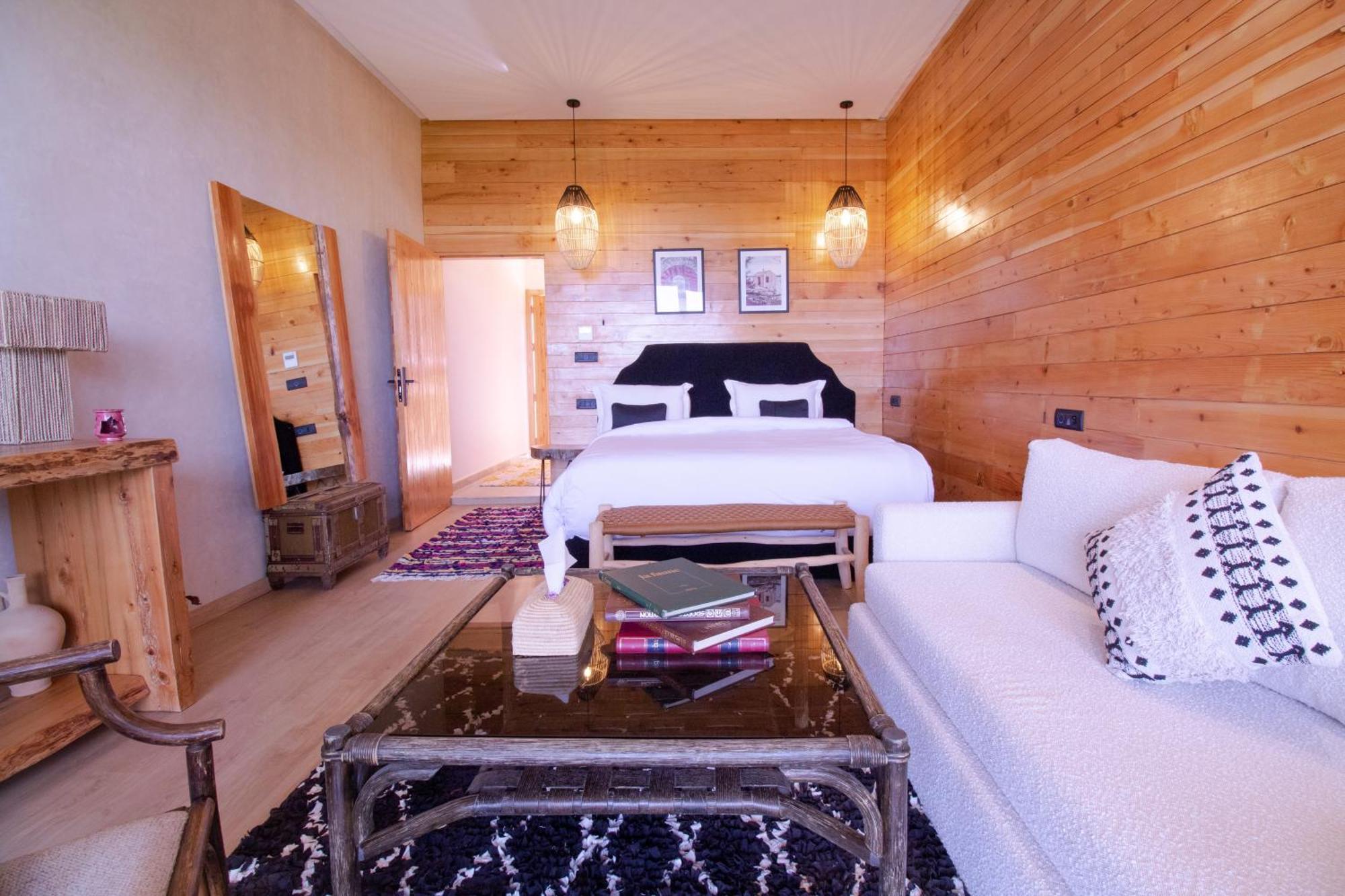 Bio Et Bois -Luxury Bio Farm- Villa Moulay Yacoub Buitenkant foto