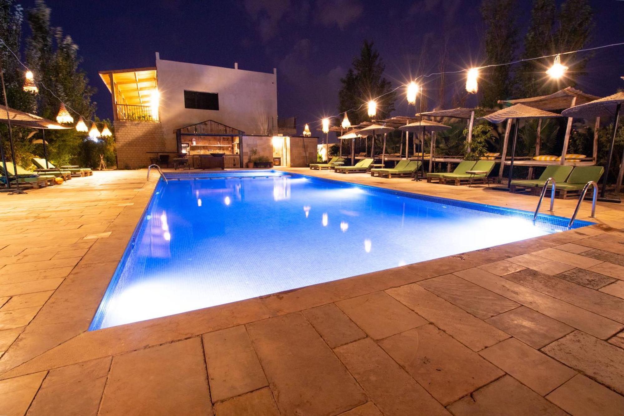 Bio Et Bois -Luxury Bio Farm- Villa Moulay Yacoub Buitenkant foto