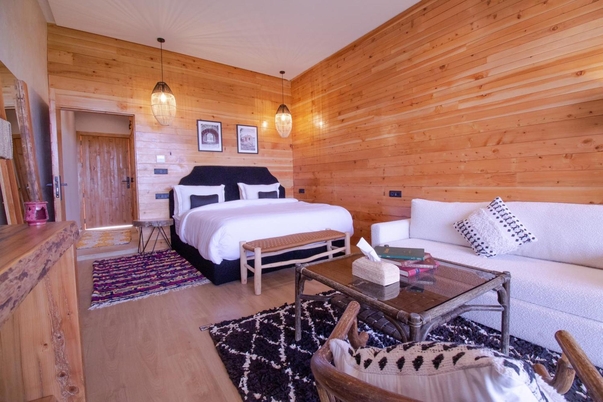 Bio Et Bois -Luxury Bio Farm- Villa Moulay Yacoub Buitenkant foto