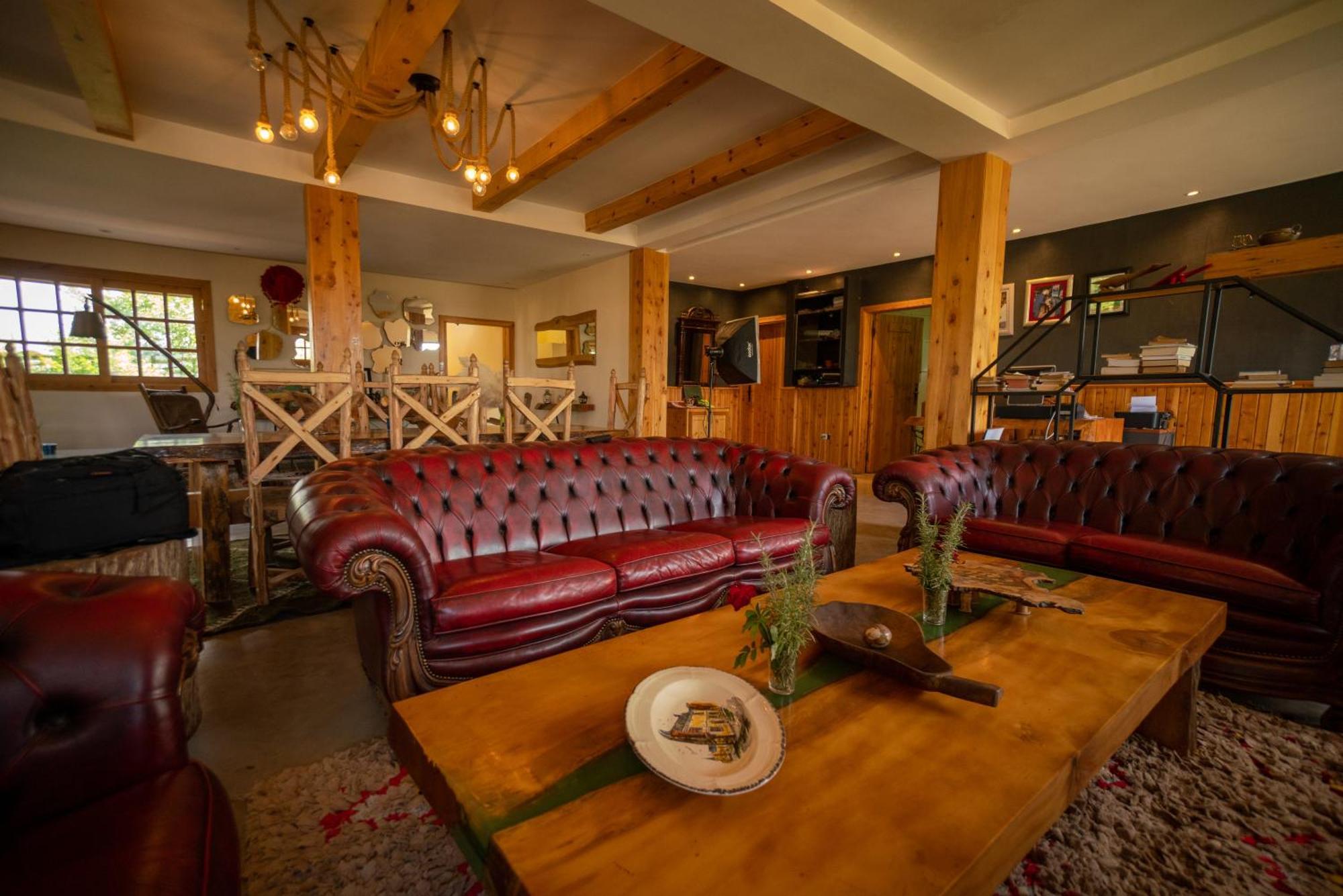 Bio Et Bois -Luxury Bio Farm- Villa Moulay Yacoub Buitenkant foto