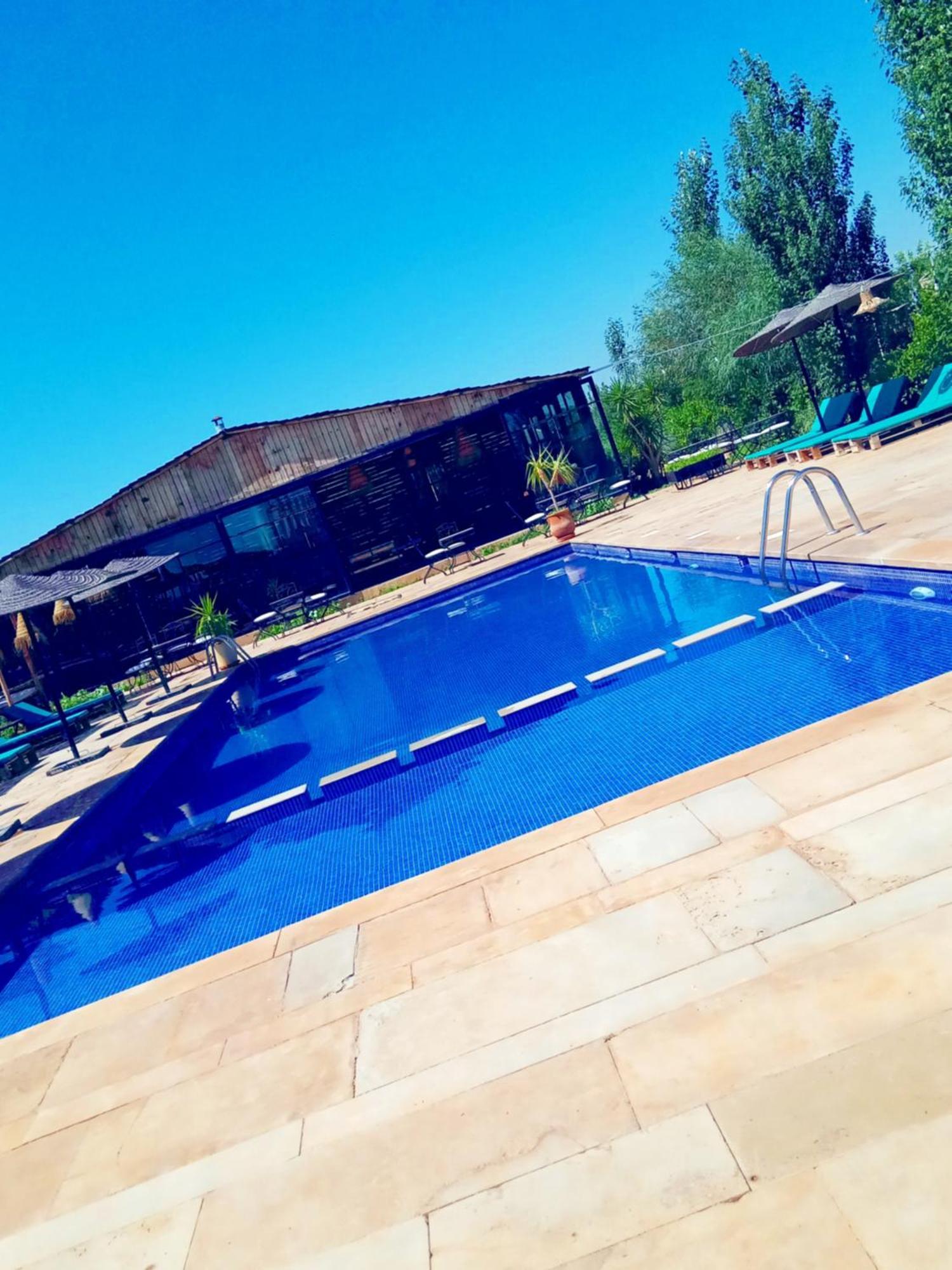 Bio Et Bois -Luxury Bio Farm- Villa Moulay Yacoub Buitenkant foto