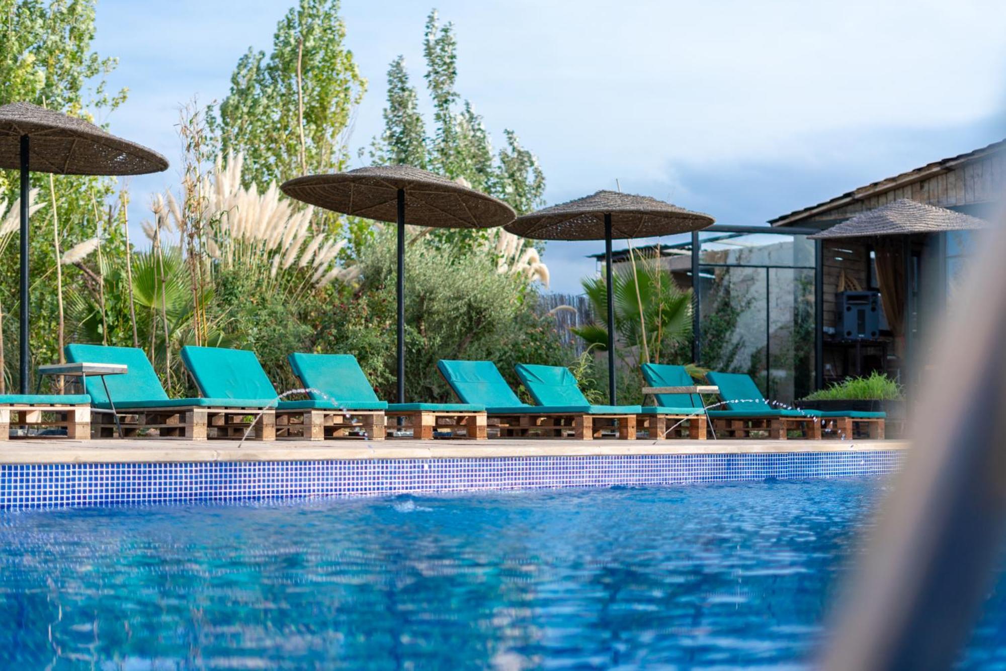 Bio Et Bois -Luxury Bio Farm- Villa Moulay Yacoub Buitenkant foto